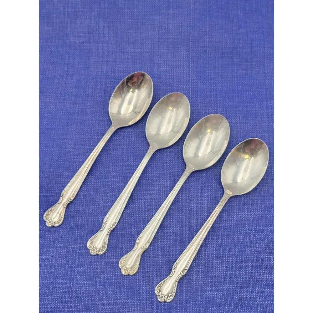 Rogers Brothers Daybreak Elegant Lady Set of 4 Tablespoons Reinforced Plate IS
